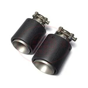Embouts d'échappement de luxe en acier inoxydable poli miroir brillant sur mesure pour 330i Q3 R8 A7, embout de silencieux arrière - Product Image 3