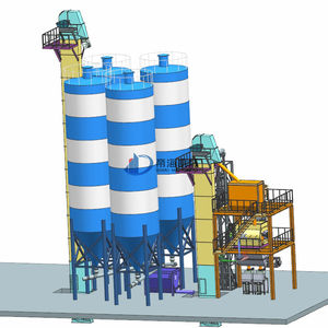 Ligne de production de <span class=keywords><strong>mortier</strong></span> sec sur mesure pour mélanges spéciaux de plâtre et de maçonnerie avec contrôle PLC précis - Product Image 5