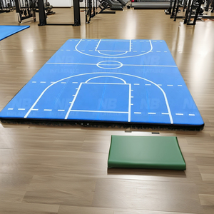 Sports <b>Game</b> Equipment Big Air Track Floor Bouncing <b>Inflatable</b> Mat for Gymnastics Football Basketball Court DWF Air Track Gym Inf - Product Image 2