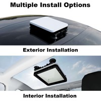 Starlink Mini-Halterung mit Vakuum-Saugnapf, Robuste Stabile Halterung für Innen- und Außenbereich, Auto, Wohnmobil, LKW, Boot, Overlanding
