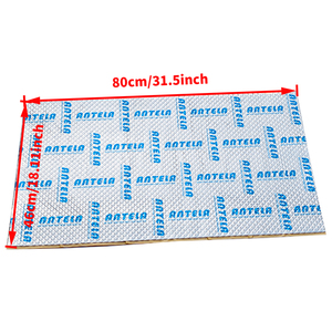 [Low Frequency King] Lámina de Aislamiento Acústico para Automóvil de 120 Mil, 3.0mm, Material Butilo Puro de Alta Resistencia, Amortiguador de Vibraciones para Piso y Mampara - Product Image 2
