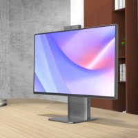Computadoras de oficina de escritorio 23,8 pulgadas 27 pulgadas 1920*1080 HD Ssd Core I3 I5 I7 computadora de escritorio todo en una PC