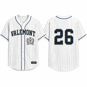 Custom Team Varsity Style Game Day Women <b>College</b> Inspired Vintage Button Pinstripe Baseball Fan Jersey Top - Product Image 3