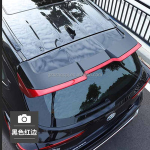 Alerón Trasero de Techo para <span class=keywords><strong>Toyota</strong></span> <span class=keywords><strong>Highlander</strong></span> 4ª Gen <span class=keywords><strong>2022</strong></span>-2025, Estilo Cola de Pato, ABS Negro Brillante, Accesorios Exteriores Modificados para SUV - Product Image 6