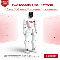 Robot Humanoide de Alto Rendimiento de Código Abierto, Robot Ligero de 21 Grados de Libertad para Educación, Investigación e Interacción Doméstica