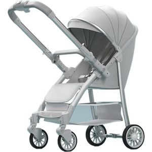 Jxb हल्के पोर्टेबल कॉम्पैक्ट बेबी स्ट्रेलर एडजस्टेबल टू-वे पुश 4 व्हील स्ट्रेलर बेबी 5 प्वाइंट सुरक्षा हार्निंग - Product Image 2