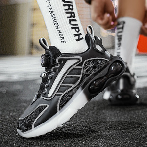 Chaussures de sport à lacets de haute qualité avec logo personnalisé pour hommes et femmes, haute élasticité, confort, semelle intermédiaire en caoutchouc, toutes saisons - Product Image 1