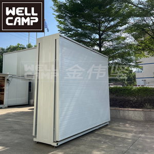 WELLCAMP Maison de campement extensible de 10 m, conception moderne éco-intelligente, bâtiment de bureau multifonctionnel, <span class=keywords><strong>abri</strong></span> prêt à l'emploi - Product Image 2