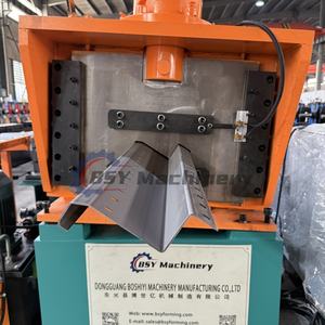 Hydraulische Z-Profil-<span class=keywords><strong>Roll</strong></span>- und Biegemaschine Stahlband-Z-Profil-Stahl-Kaltformmaschine Rollformmaschine - Product Image 4