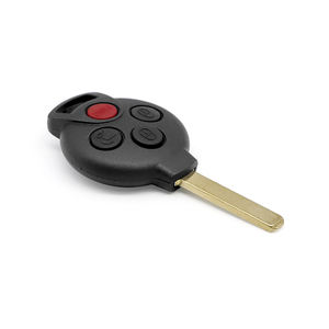 Clé télécommande auto noire 4 boutons 315 MHz puce <span class=keywords><strong>46</strong></span> KR55WK45144 lame vierge non coupée de remplacement pour serrurier, clé de voiture, télécommande de véhicule - Product Image 4