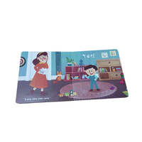 Papier cartonné, papier couché, papier de haute qualité, écologique, personnalisé, impression à la demande de livres cartonnés pour enfants