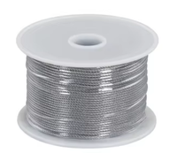 Câble en acier inoxydable pour système de suspension, assemblage de câbles métalliques sur mesure pour la sécurité industrielle