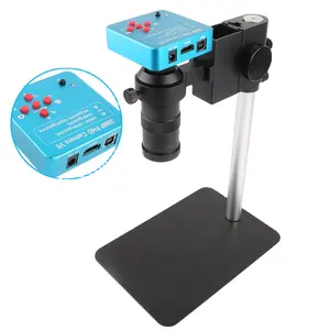 Kuaiqu-lente 130X con luz LED blanca, HD-MI, cámara de 38MP, microscopio <span class=keywords><strong>Digital</strong></span> profesional para reparación de teléfonos móviles - Product Image 1