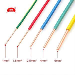 Cable de alambre trenzado sólido cableado eléctrico de la <span class=keywords><strong>casa</strong></span> rollo de alambre de cobre Cable eléctrico 1,5mm 2,5mm 4mm 6mm núcleo de cobre de goma personalizado - Product Image 5