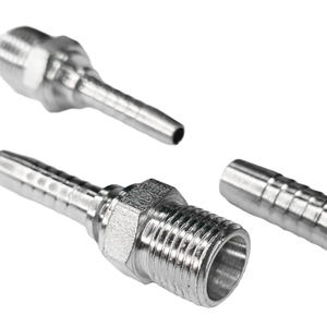 Raccord de tuyau <span class=keywords><strong>hydraulique</strong></span> à 90 degrés pour tuyau fileté BSP - Product Image 1