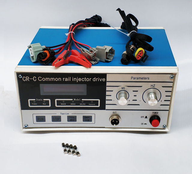 MEDSEN CR-C Multi-function Common Rail Diesel Electromagnetic Injector Tester with LCD Display No Power Required