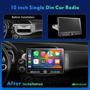 Autoradio universel Android 10.1 pouces à écran tactile DSP GPS avec processeur quadricœur, écran OLED, <span class=keywords><strong>lecteur</strong></span> <span class=keywords><strong>CD</strong></span> et amplificateur - Product Image 6