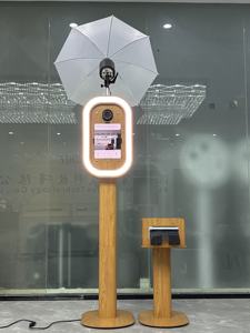 Photomaton ovale pour <span class=keywords><strong>iPad</strong></span> pour événements, coque de photomaton pour <span class=keywords><strong>iPad</strong></span> DSLR, appareil photo selfie pour <span class=keywords><strong>iPad</strong></span>, machine de photomaton, photomaton Salsa à vendre - Product Image 5