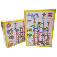 Usine vente directe jouets éducatifs balle bricolage labyrinthe boule glisser marbre course blocs de construction balles piste marbre fonctionne