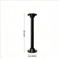 Support de table léger en aluminium sur mesure pour intérieur de camping-car, compatible avec les camping-cars et les petits yachts, pour montage de bureau