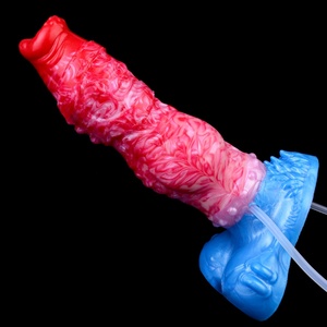 NNSX <b>Inflatable</b> Anal Dildo with Suction Cup Silicone Penis Squirting and <b>Inflatable</b> Animal Dildo Anal Butt Plug Sex Toy - Product Image 3
