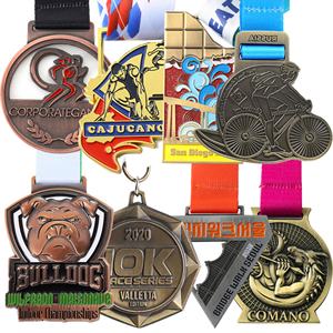 Medalla Deportiva de Aleación de Zinc 3D con Diseño Personalizado Creativo para Maratón, Natación, Fútbol, Taekwondo, Karate - Product Image 6