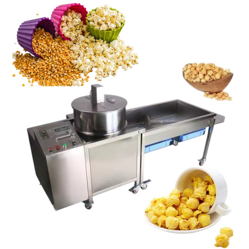 Snack Food Machinery Electric Heating Popcorn Making Machine Commercial Popcorn Machine