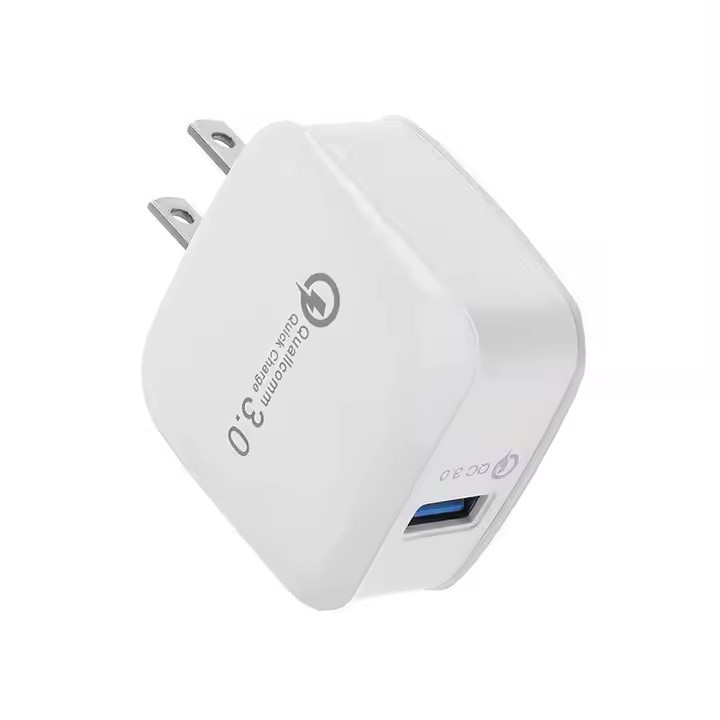 Chargeur blanc-us
