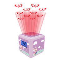 Reloj Despertador Digital Multifuncional Personalizado con Cambio de Color de Dial, Luz Nocturna LED, Temporizador, Proyección, Relojes de Mesa para Niños
