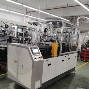 Machine automatique de fabrication de gobelets en papier ZBJ-OC12pro pour la fabrication de gobelets en papier pour le thé et le café chaud - Product Image 2