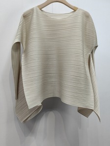 Camiseta Plisada Miyake Ligera y Transpirable PY 2026 con Dobladillo Irregular, Ropa Occidental para Mujer, Venta al Por Mayor en Línea - Product Image 4