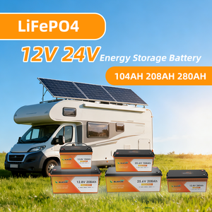 Batterie au lithium à décharge profonde 12V 24V 100Ah 200Ah pour la maison/l'extérieur/le moteur, fabriquée en usine - Product Image 6