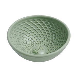 New Creative Pet Supplies Food Feeding Utensils Slow Pet <strong>Bowl</strong> Tumbler Unbreakable <strong>Round</strong> Slow Feeder Silicone <strong>Bowl</strong> for Cat <strong>Dog</strong> - Product Image 1