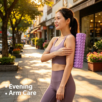 Rodillo de Espuma Multifuncional para Fitness, Masajeador para Piernas, Cintura, Brazos y Músculos, Herramienta de Fitness para Jóvenes, Niños, Ancianos y Uso Doméstico