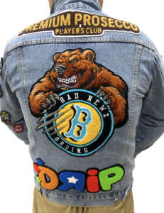 Personnalisé Overlock Bord Fleur Chenille Brodé Fer sur Patchs Logo Tigre <span class=keywords><strong>Patch</strong></span> Broderie <span class=keywords><strong>Broder</strong></span> Chenill Patches - Product Image 1