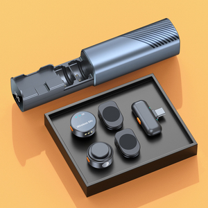 Không dây Lavalier Microphone ve áo cổ áo microfono inalambrico Mini Micro cravate Sans Fil điện thoại thông minh tiktok Microphone vlog - Product Image 4