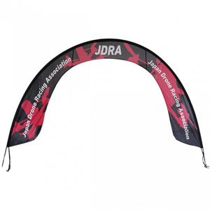 Pdyear – bannière imprimée personnalisée pour porte d'<span class=keywords><strong>arche</strong></span>, drapeau demi-rond pour porte Pop Up, pour <span class=keywords><strong>l</strong></span>'intérieur - Product Image 1