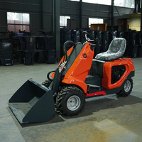 Cina vendita calda pale ruote Euro 5 CE EPA giardino Mini telescopico idraulico Mini Loader fattoria multifunzionale 3 ruote Loader