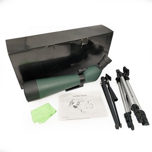 กล้องโทรทรรศน์แบบมองเดี่ยว Zoom Porro Bak4 กำลังขยาย 20-60x80 ตัวกล้องทำจากอลูมิเนียมอัลลอย พร้อมขาตั้งกล้อง - Product Image 3