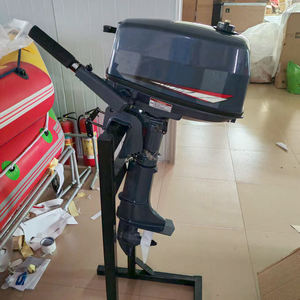 Motor de Gasolina de 2 Tiempos y 6.0 HP con Enfriamiento por Agua y Arranque Manual para Kayak, Bote Inflable - Product Image 3