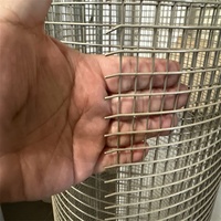 Grillage soudé en fil de fer 316L résistant aux acides, recouvert de plastique, à mailles carrées, pour la protection des cloisons industrielles