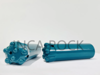 Broca de Acero Inoxidable de 7 Dientes con Rosca para Máquinas de Minería de Roca, Marca Inca Rock