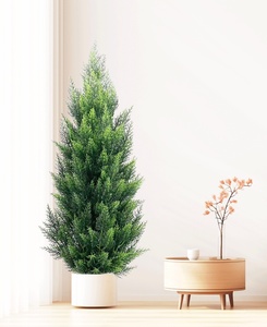 OH ARTS Albero di Cedro Artificiale di Alta Qualità, Resistente ai Raggi UV, in PE, per Interni ed Esterni, per Decorazioni Natalizie, Matrimoni, Casa e Giardino - Product Image 3