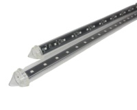 Tube de matrice 3D DMX, 19 couleurs, effet 3D RGB LED, 360 degrés pour bar, disco