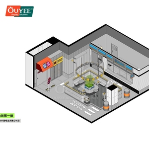 Conception et production de systèmes d'étagères murales pour cafés, présentoirs muraux pour boutiques de café commerciales - Product Image 2