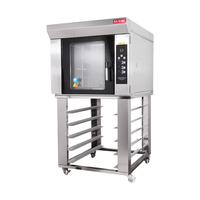Gegarandeerde 10+5 bakplaten 380V 9,5kW oven met lange levensduur, rotatieconvectie, voor de voedingsindustrie, bedrijven en kantines