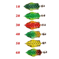 Appâts souples grenouille 6cm/13g leurre de pêche en eau supérieure appâts artificiels SOFTBAIT