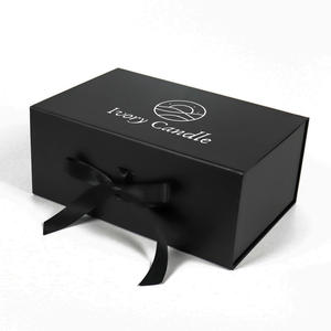 Cajas de Regalo de Cartón Negro al por Mayor, Logotipo Personalizado, Cierre Magnético, Laminación Brillante/Mate, Grabado en Relieve para Presentaciones Premium - Product Image 2