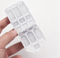 Clavier à membrane en silicone avec boutons conducteurs en caoutchouc EPDM gravés au laser, procédé de moulage en dôme, couleur personnalisée pour l'automatisation