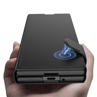 Funda Transparente GKK para Teléfono Móvil Z Fold 8 7 6, Ligera, Resistente a Impactos y Agua, Protección 360° con Soporte Integrado